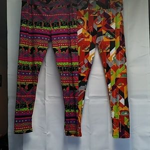 2 pack TC Lularoe leggings
